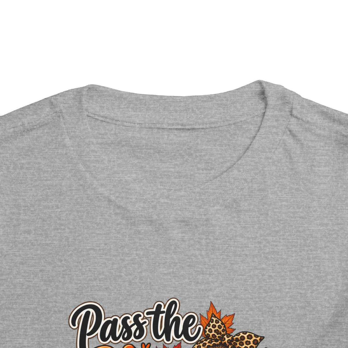 Pass the Pie, Skip the Small Talk Toddler Thanksgiving T-Shirt