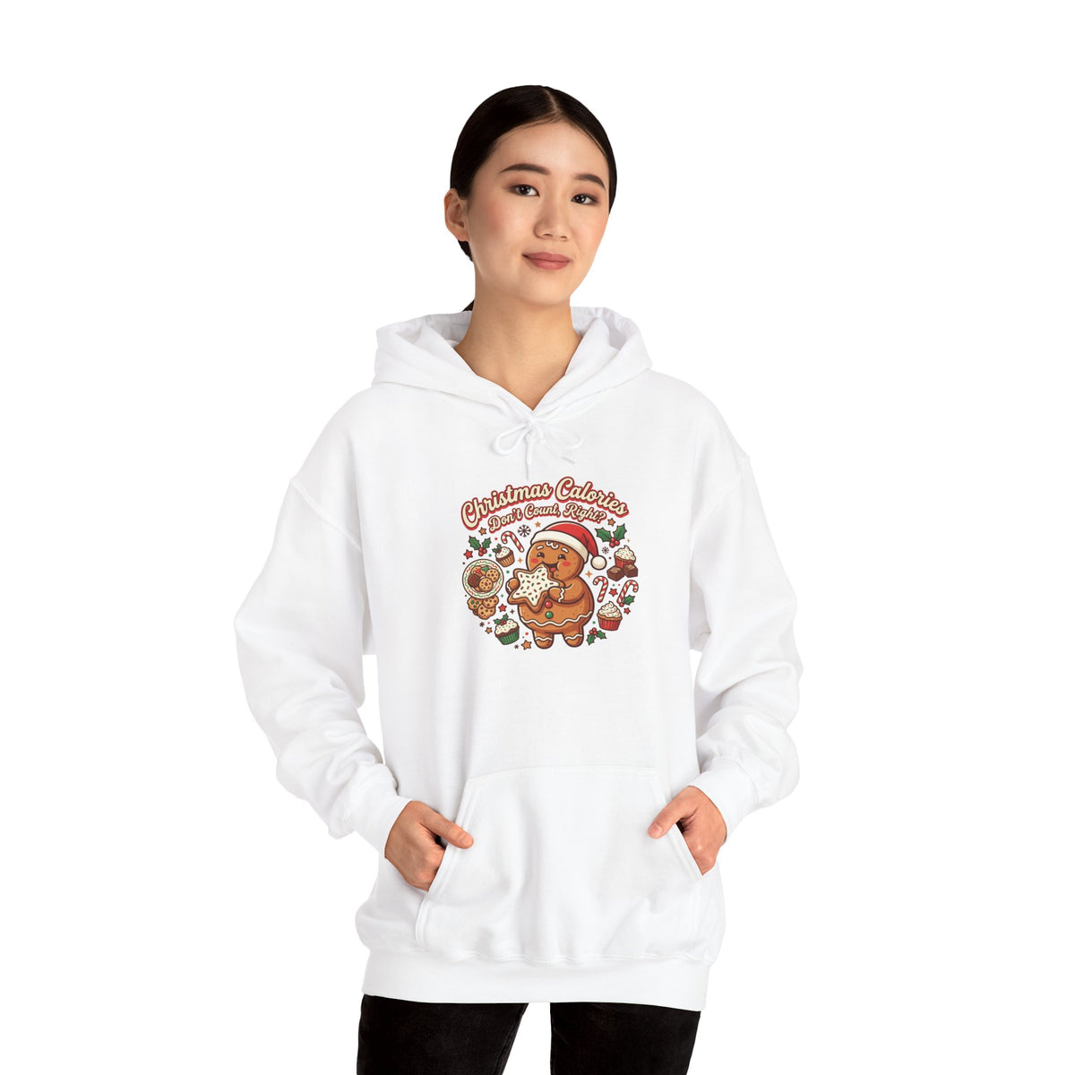 Christmas Calories Don't Count, Right? Hoodie