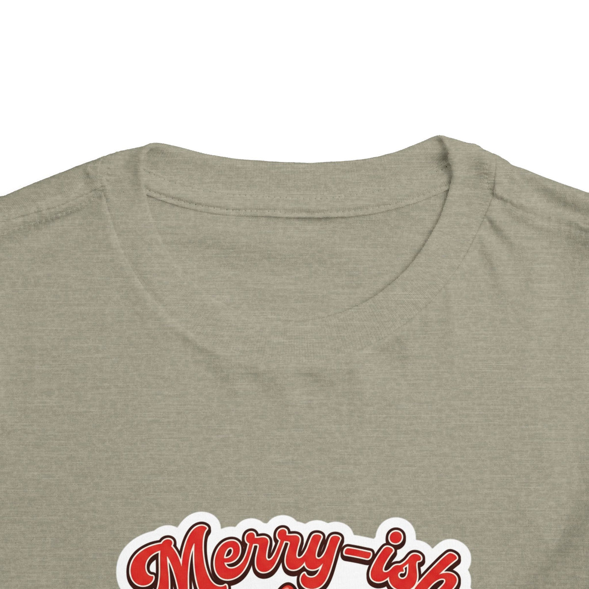 Merry-ish & Running on Cookies Toddler Christmas T-Shirt