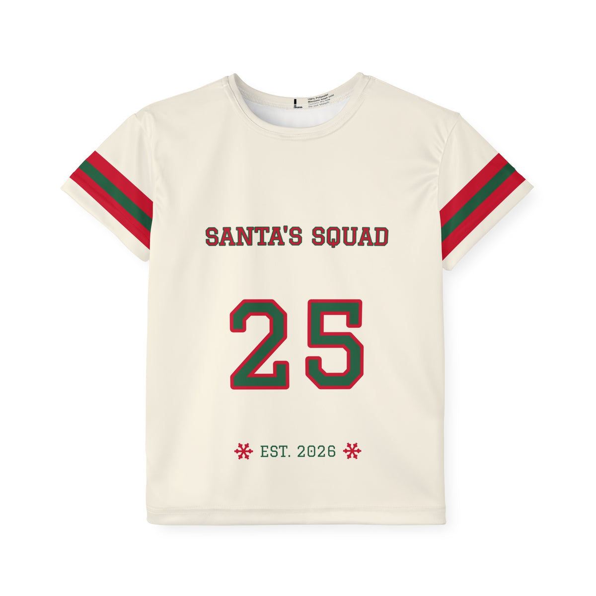 Santa's Squad Most Likely to Eat All the Cookies Kids Christmas Jersey