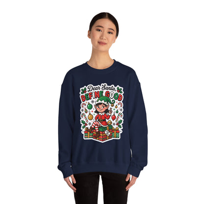 Dear Santa, Define Good Christmas Crewneck Sweatshirt