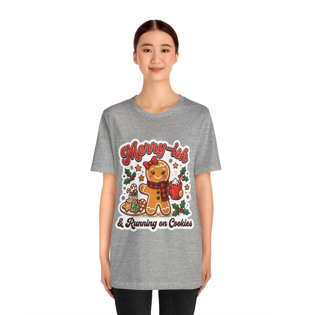 Merry-ish & Running on Cookies Christmas T-Shirt
