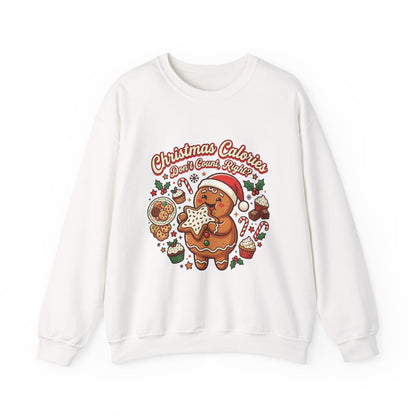 Christmas Calories Don't Count, Right? Crewneck Sweatshirt