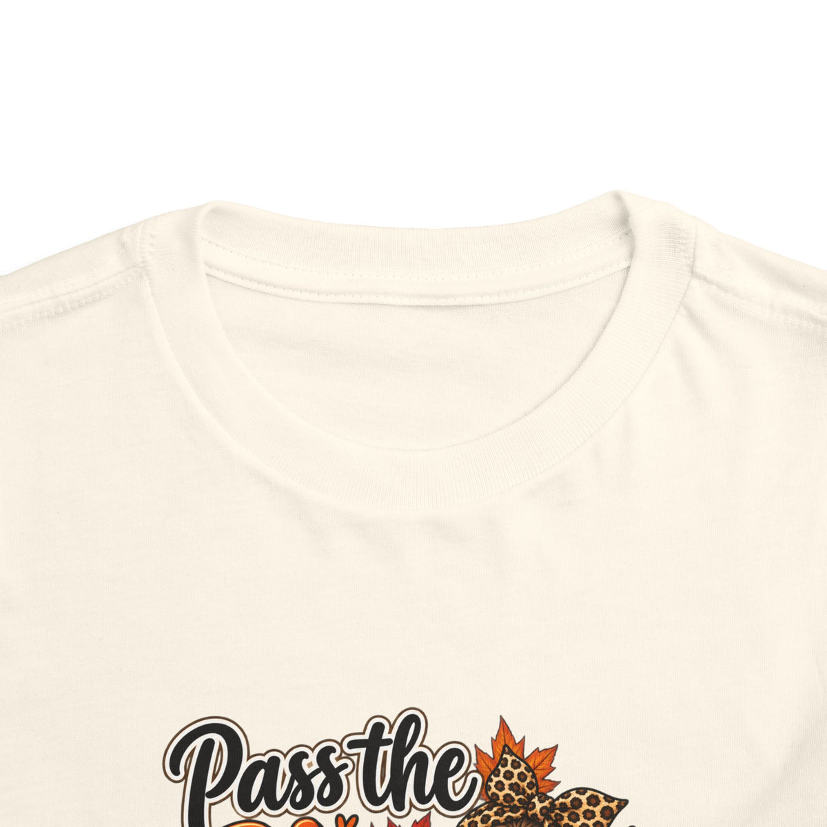 Pass the Pie, Skip the Small Talk Toddler Thanksgiving T-Shirt