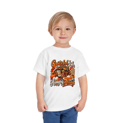 Grateful-ish, Hungry Always Toddler Thanksgiving T-Shirt