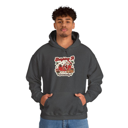 Sleighing It, Eventually Christmas Hoodie