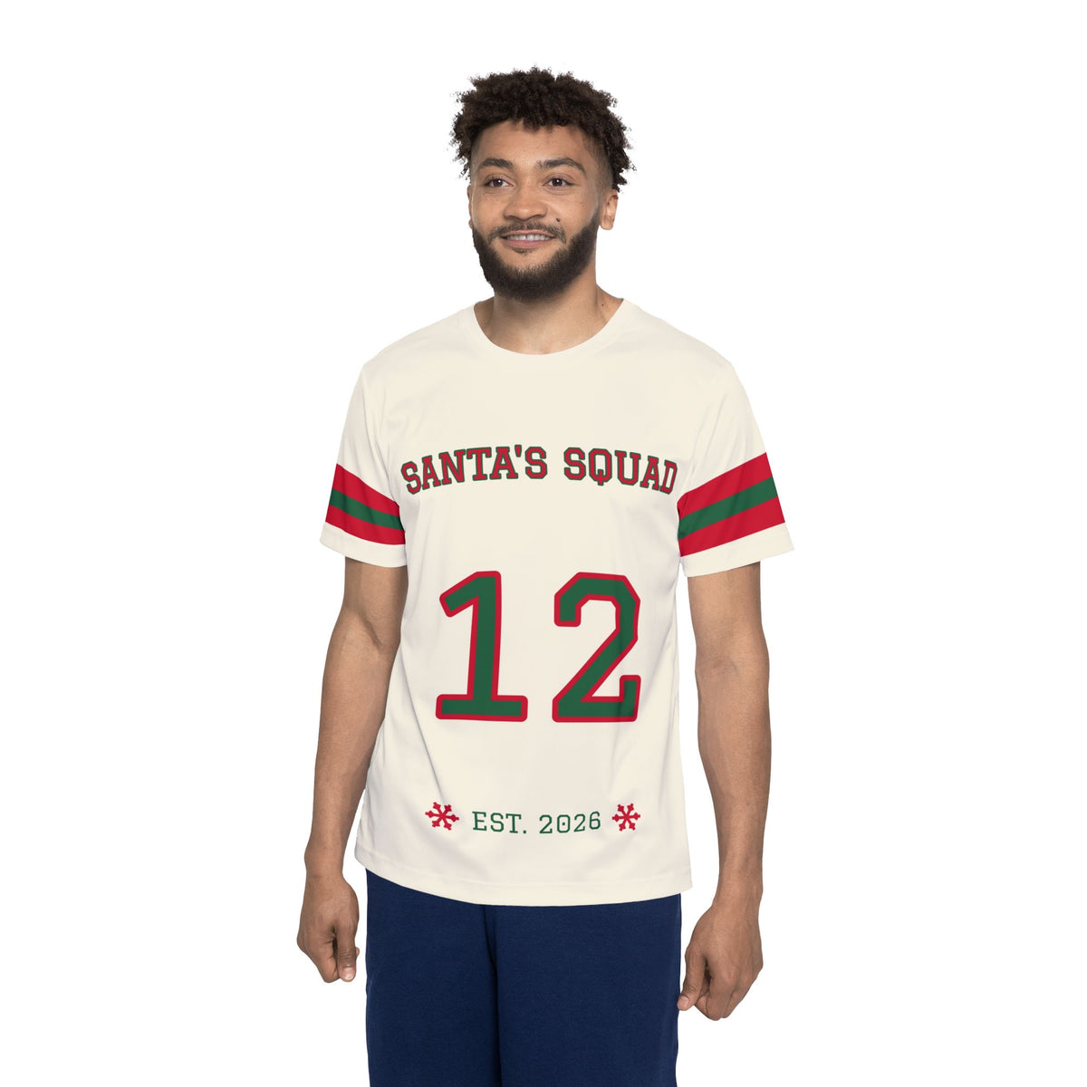 Santa's Squad Most Likely to Wrap Gifts at Midnight Christmas Jersey