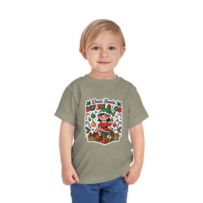 Dear Santa, Define Good Toddler Christmas T-Shirt