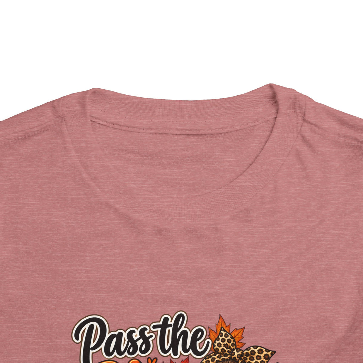 Pass the Pie, Skip the Small Talk Toddler Thanksgiving T-Shirt