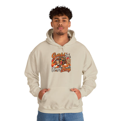 Grateful-ish, Hungry Always Thanksgiving Hoodie