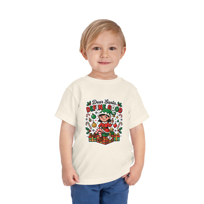 Dear Santa, Define Good Toddler Christmas T-Shirt