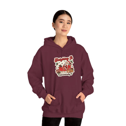 Sleighing It, Eventually Christmas Hoodie