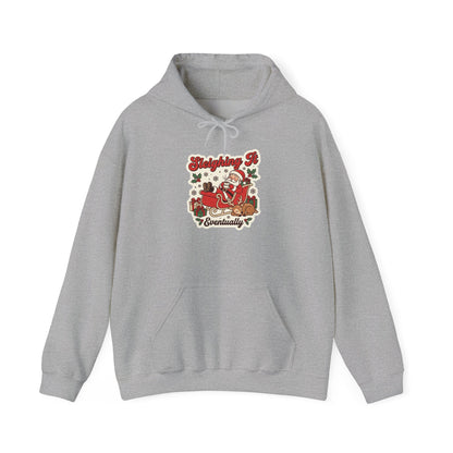 Sleighing It, Eventually Christmas Hoodie