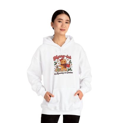 Merry-ish & Running on Cookies Christmas Hoodie