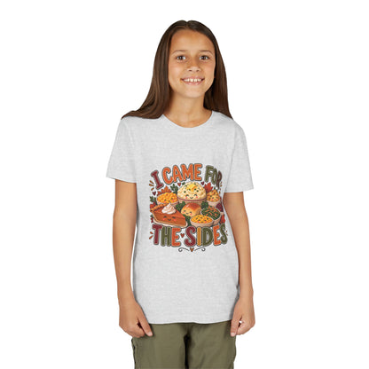 I Came for the Sides Kids Thanksgiving T-Shirt
