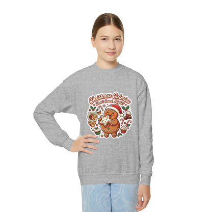 Christmas Calories Don't Count, Right? Kids Sweatshirt