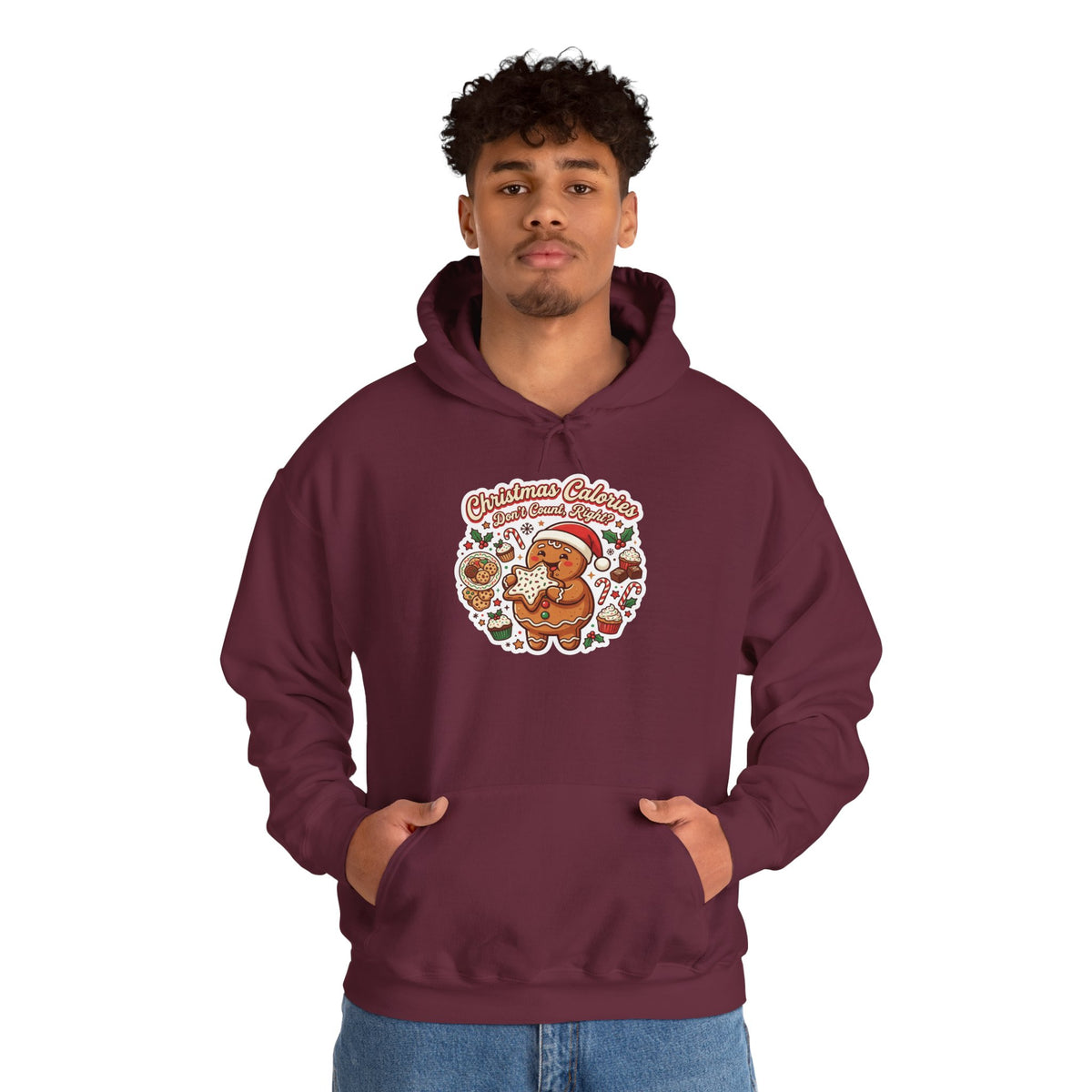 Christmas Calories Don't Count, Right? Hoodie