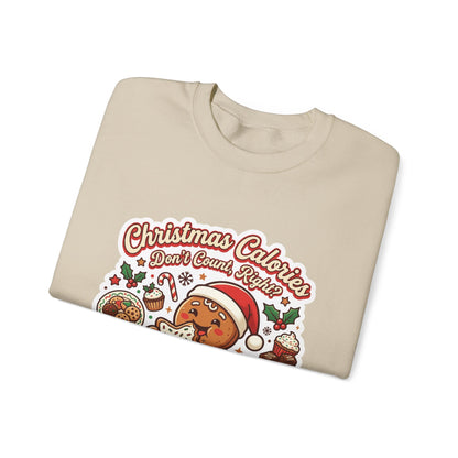 Christmas Calories Don't Count, Right? Crewneck Sweatshirt