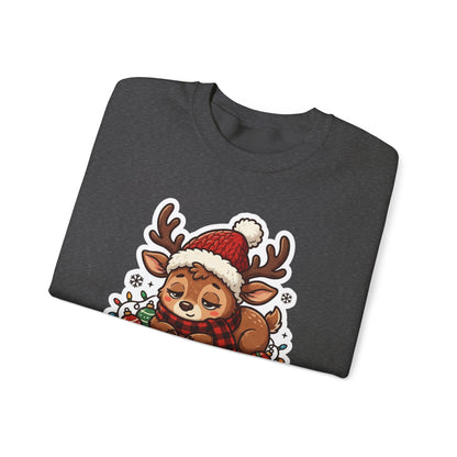 Holiday Spirit Loading Christmas Crewneck Sweatshirt