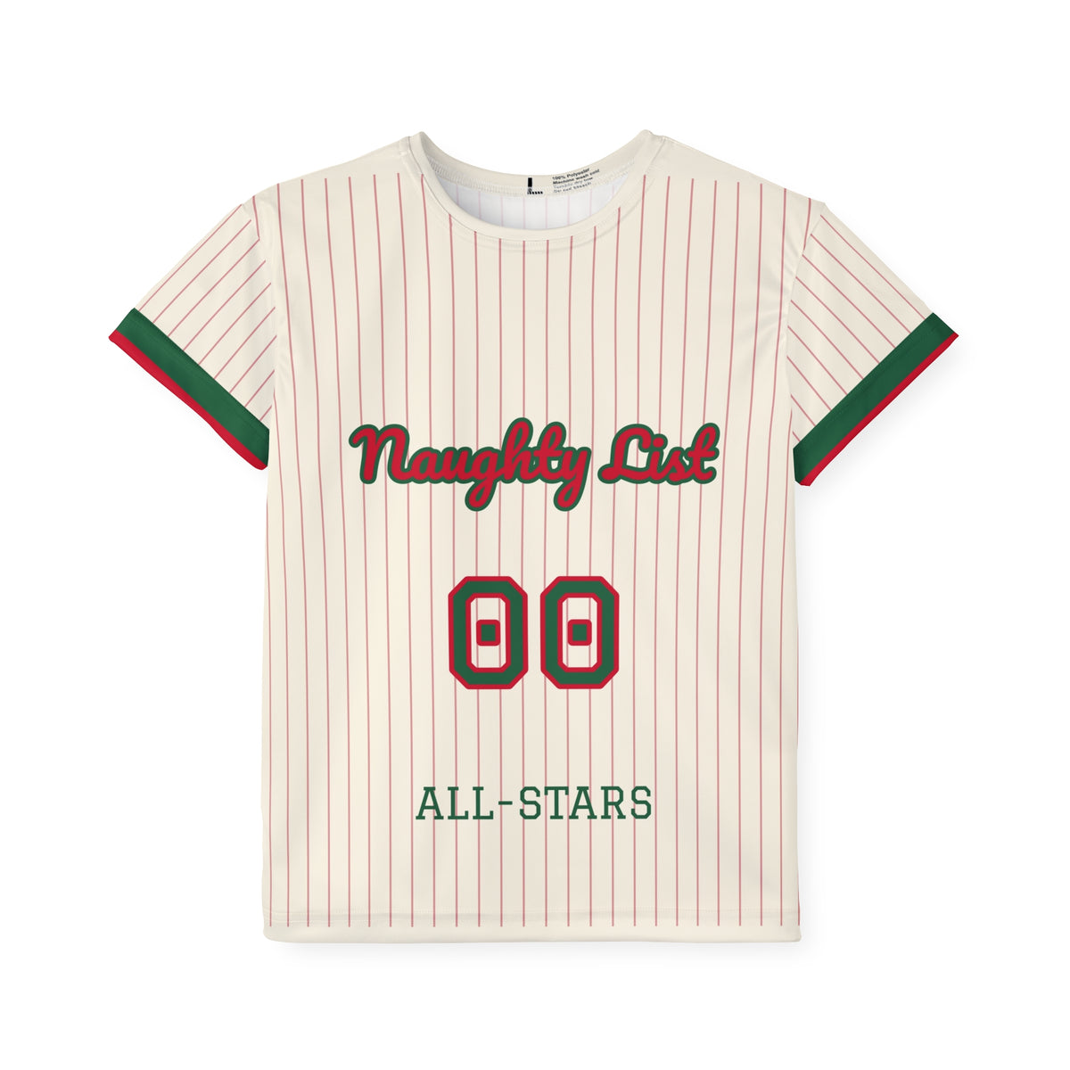 Naughty List All-Stars Kids Christmas Jersey