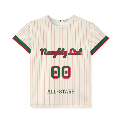 Naughty List All-Stars Kids Christmas Jersey