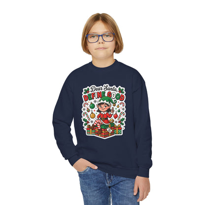 Dear Santa, Define Good Kids Christmas Sweatshirt