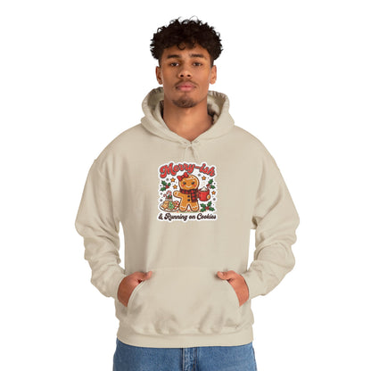 Merry-ish & Running on Cookies Christmas Hoodie