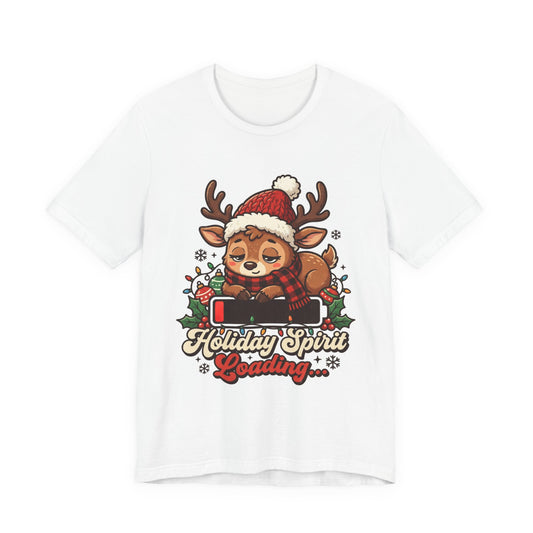 Holiday Spirit Loading Christmas T-Shirt