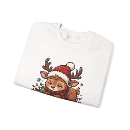 Holiday Spirit Loading Christmas Crewneck Sweatshirt