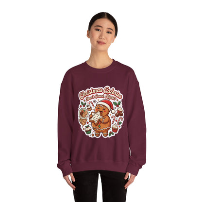Christmas Calories Don't Count, Right? Crewneck Sweatshirt