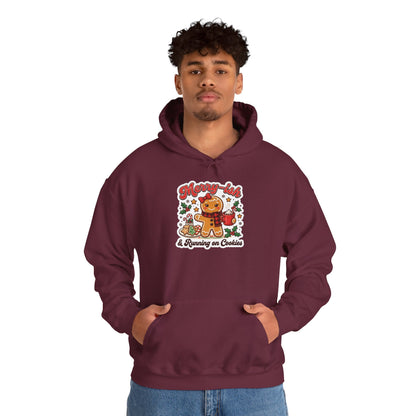 Merry-ish & Running on Cookies Christmas Hoodie
