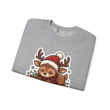 Holiday Spirit Loading Christmas Crewneck Sweatshirt
