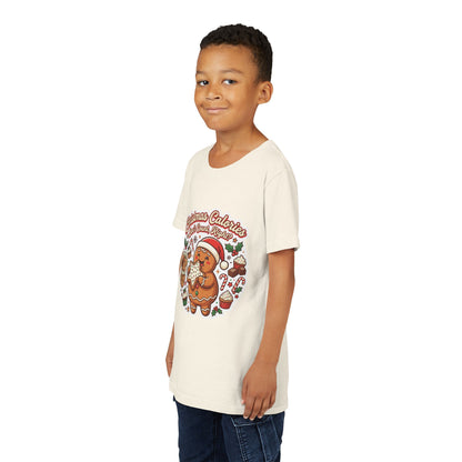 Christmas Calories Don't Count, Right? Kids T-Shirt
