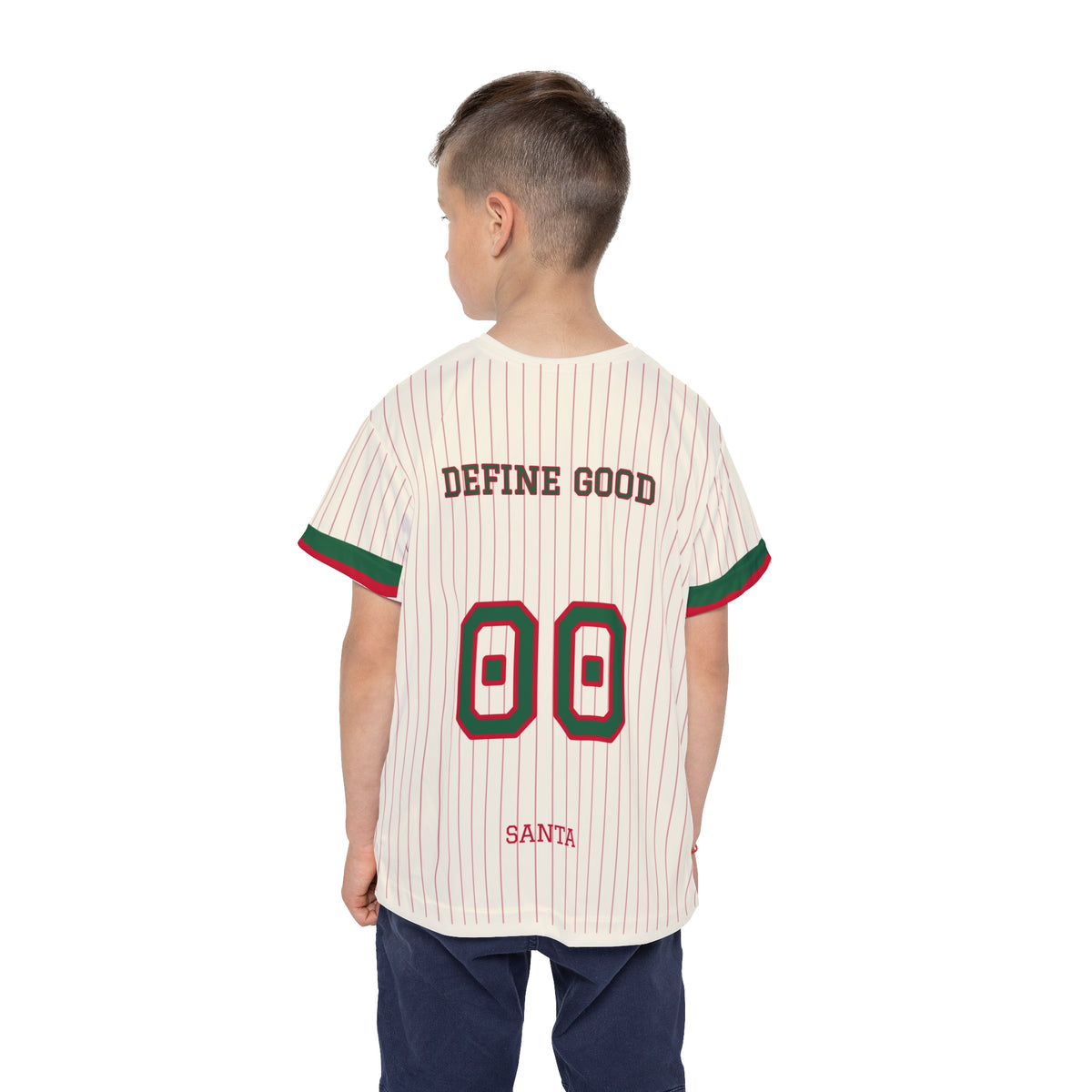 Naughty List All-Stars Kids Christmas Jersey