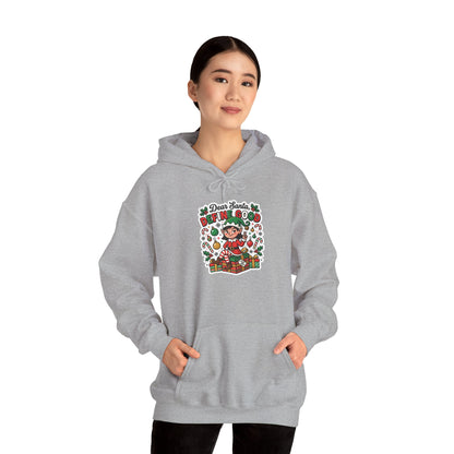 Dear Santa, Define Good Christmas Hoodie