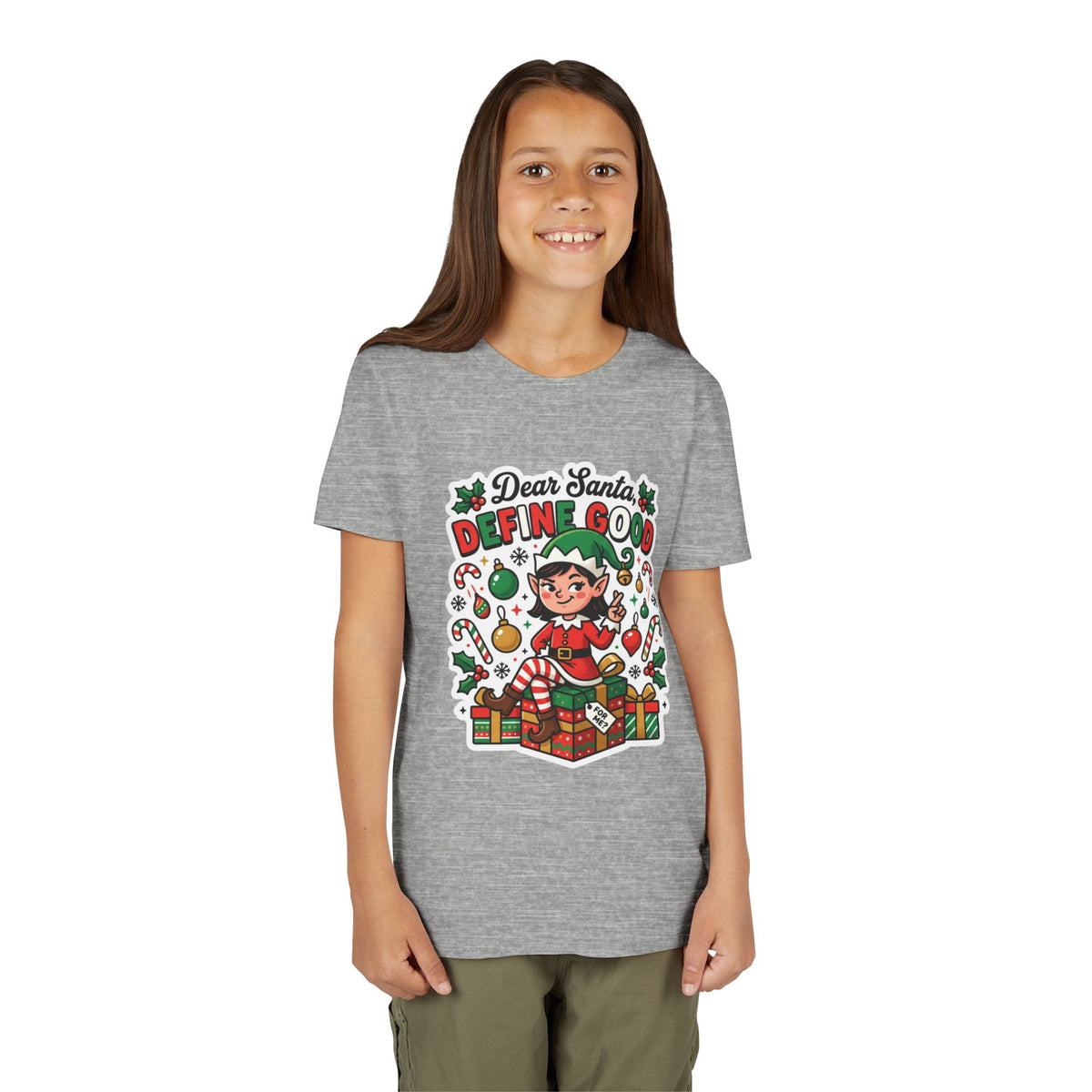 Dear Santa, Define Good Kids Christmas T-Shirt