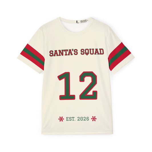 Santa's Squad Most Likely to Wrap Gifts at Midnight Christmas Jersey