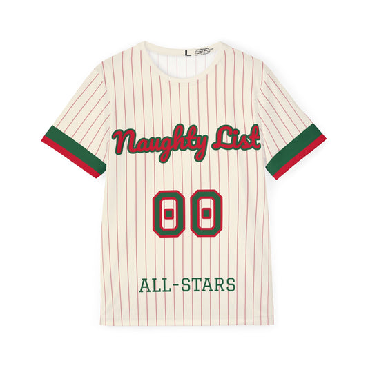 Naughty List All-Stars Christmas Jersey