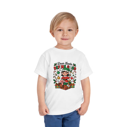Dear Santa, Define Good Toddler Christmas T-Shirt