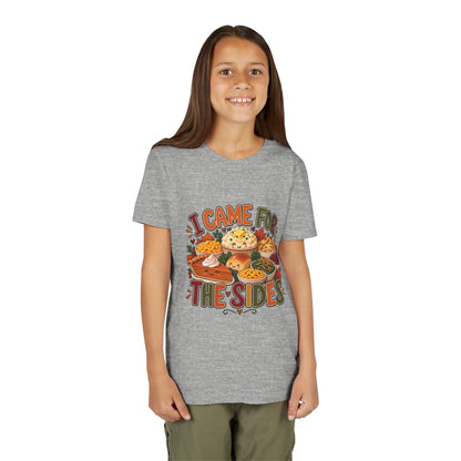 I Came for the Sides Kids Thanksgiving T-Shirt