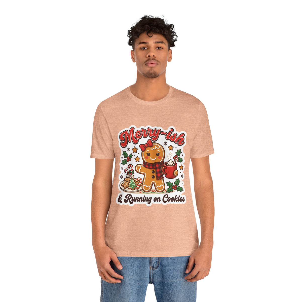 Merry-ish & Running on Cookies Christmas T-Shirt