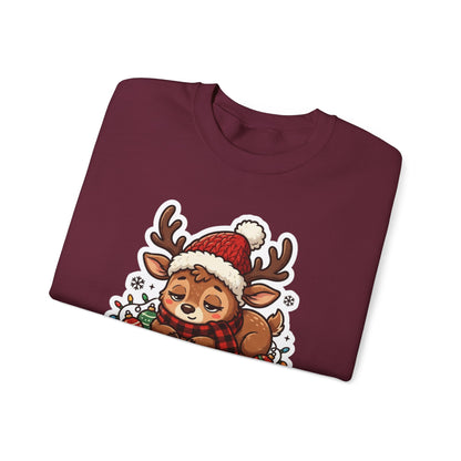 Holiday Spirit Loading Christmas Crewneck Sweatshirt