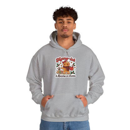 Merry-ish & Running on Cookies Christmas Hoodie