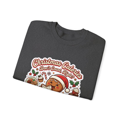 Christmas Calories Don't Count, Right? Crewneck Sweatshirt