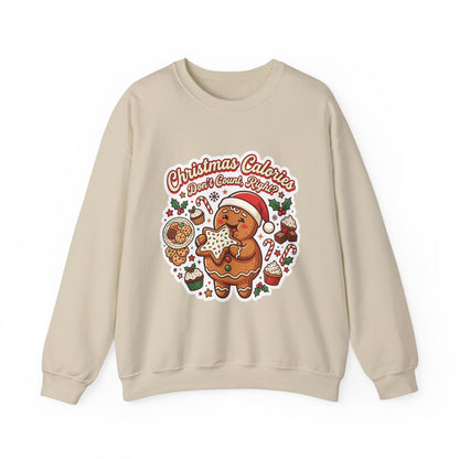 Christmas Calories Don't Count, Right? Crewneck Sweatshirt