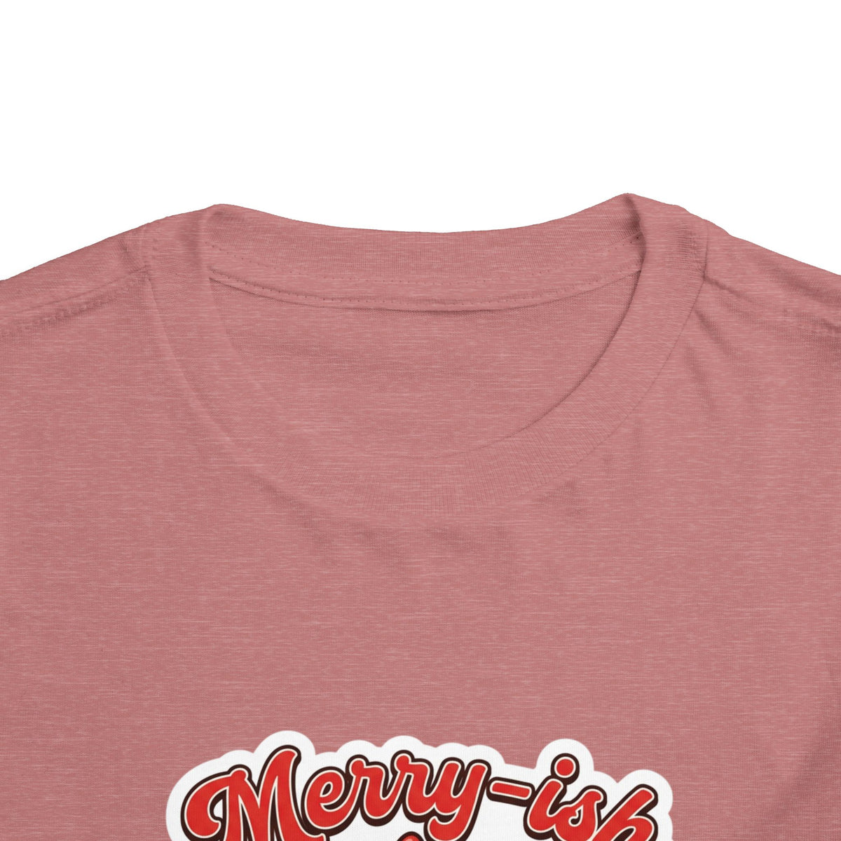 Merry-ish & Running on Cookies Toddler Christmas T-Shirt